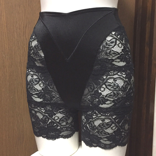 【レディース・補正下着】ワコール/STUDIO FIVE(スタジオファイブ)ロングガードル 黒 日本製 希少レア 70サイズ